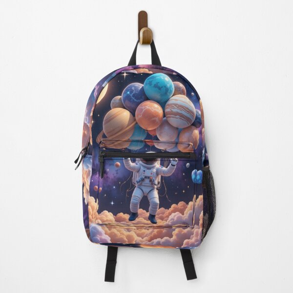 Item preview, Dreamy Astronaut Balloon Journey designed and sold by PixelVibe782.