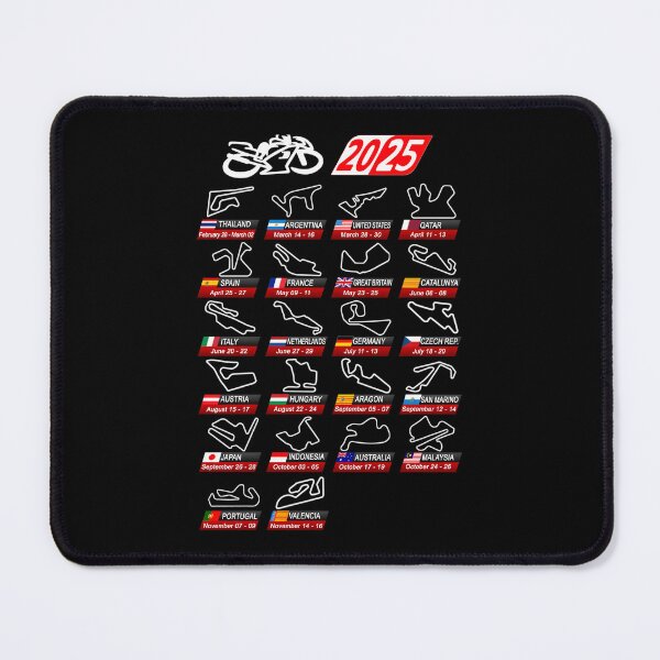 Item preview, Calendar Season 2025 Motogp Circuits Sport designed and sold by Ethan Ballard.