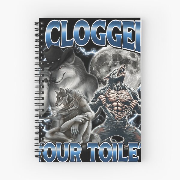 Item preview, I Clogged Your Toilet Funny Alpha Wolf Meme  designed and sold by lovegirl3535.