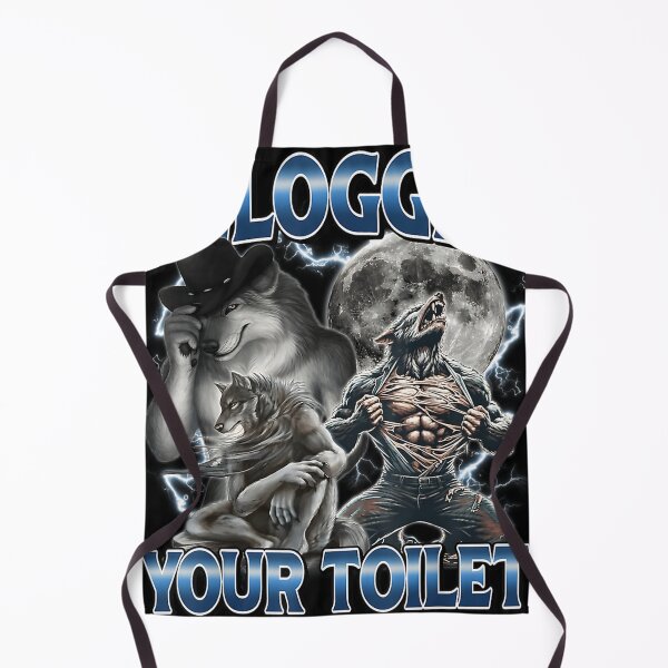Artikelvorschau, Ich habe deine Toilette verstopft – Lustiges Alpha-Wolf-Meme entworfen und verkauft von lovegirl3535.