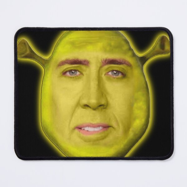 Item preview, Nicholas Cage As Shrek designed and sold by lovegirl3535.
