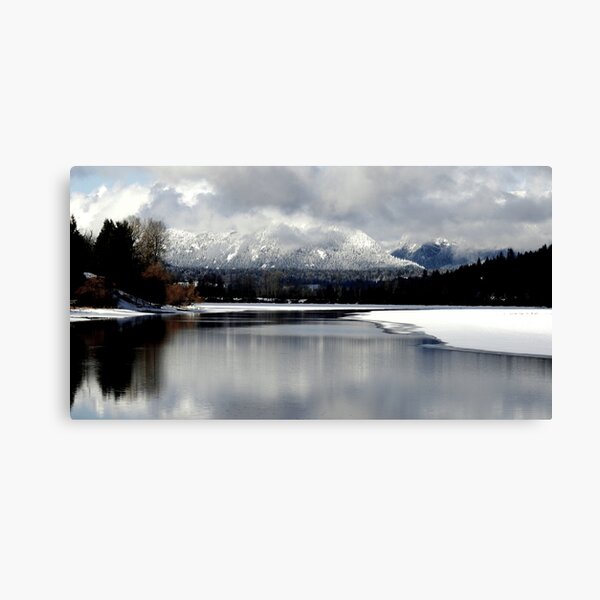 Reflections on the Lake Canvas Print
