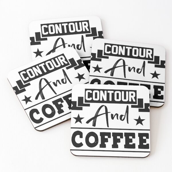 Item preview, CONTOUR And COFFEE designed and sold by KrisGraphic45.
