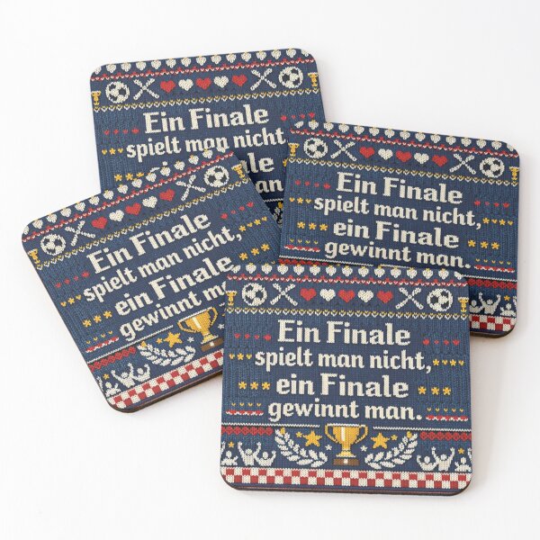 Item preview, A final wins football knitting pattern design designed and sold by Mauswohn.
