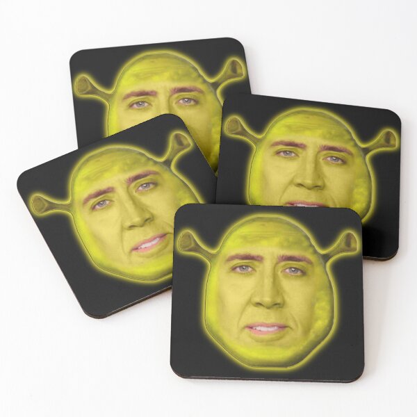 Item preview, Nicholas Cage como Shrek designed and sold by Sell4World.