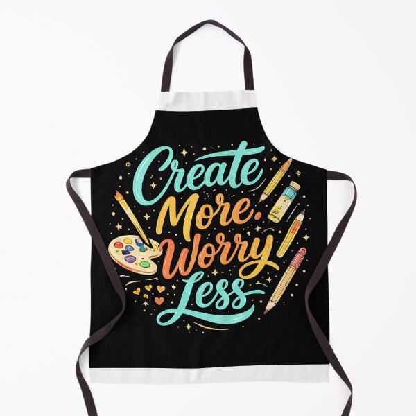 Item preview, Create More Worry Less designed and sold by STUDIO2026.