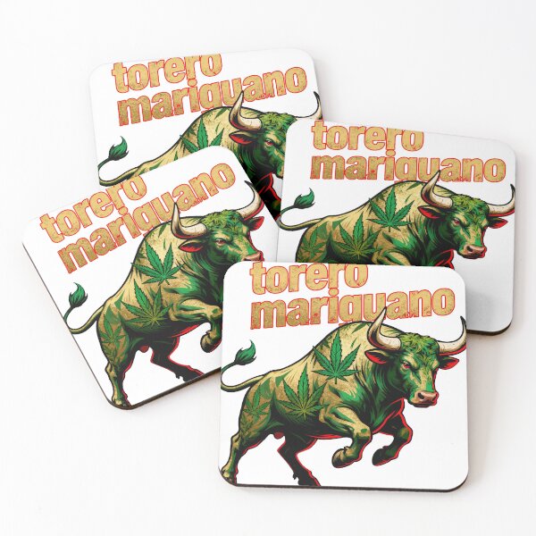 Item preview, Torero Marijuano Weed Bull Cannabis Culture Design designed and sold by Dxvect.