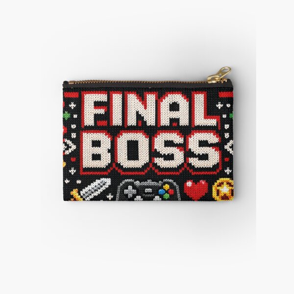 Item preview, Final Boss Gaming Knit Design designed and sold by Mauswohn.