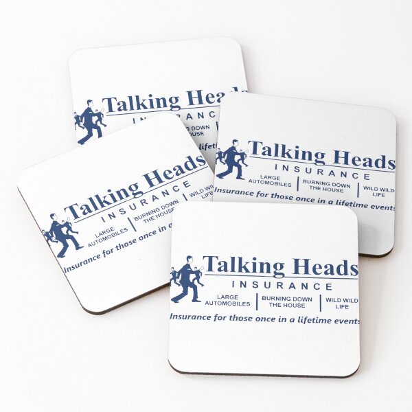 Item preview, Talking Heads Insurance T-Shirt designed and sold by DominiqueCheval.