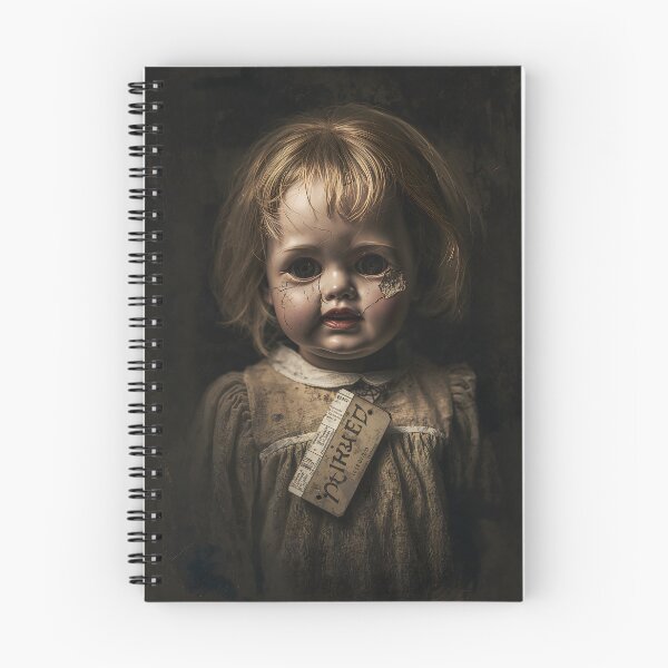 Item preview, Cursed Doll Lot 666 - Creepy Horror Art designed and sold by ThePromptStudio.