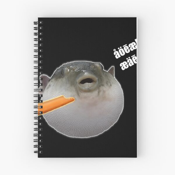 Item preview, Puffer Fish Eating Carrot designed and sold by QaisarAfridi.