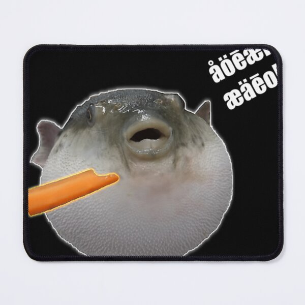 Item preview, Puffer Fish Eating Carrot designed and sold by QaisarAfridi.