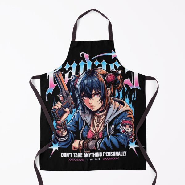 Item preview, Badass Anime Girl - Don't Take Anything Personally Streetwear designed and sold by GenZFashion000.