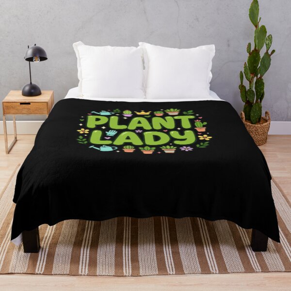 Item preview, Plant Lady Cute Gardening Design designed and sold by vikingstshirts.