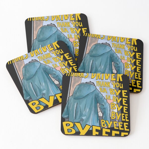 Item preview,  Bye Bye Driver Thanks Driver Meme designed and sold by QaisarAfridi.