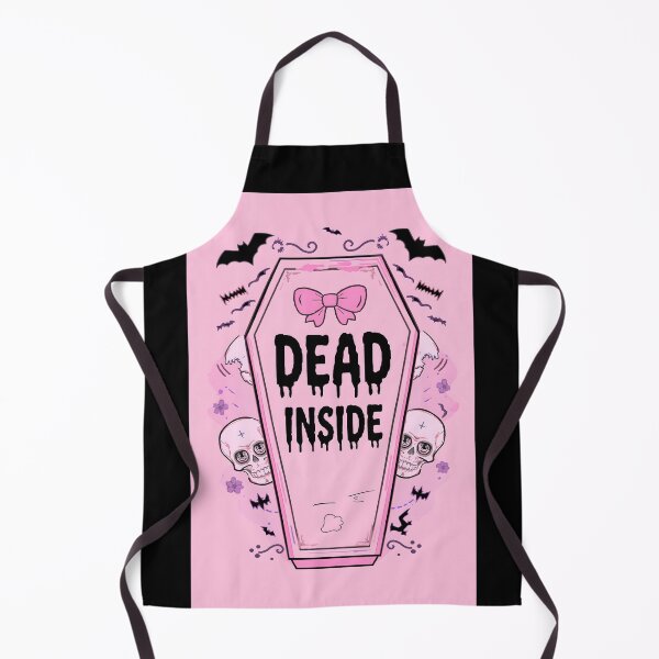 Item preview, Dead Inside Cute Coffin - Pastel Goth Aesthetic designed and sold by ThePromptStudio.
