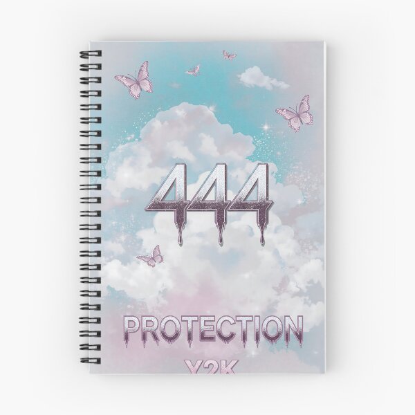 Item preview, 444 Protection Angel Number - Y2K Airbrush Style designed and sold by ThePromptStudio.