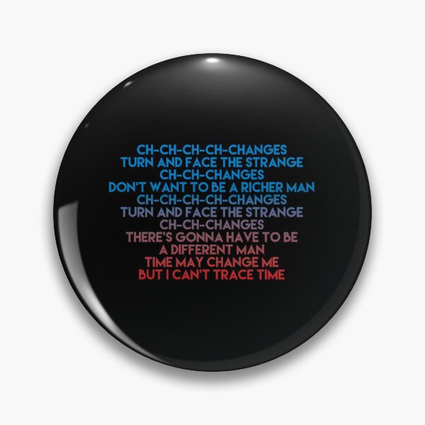 Item preview, Ch Ch Changes Retro Text designed and sold by voeyykhu25.