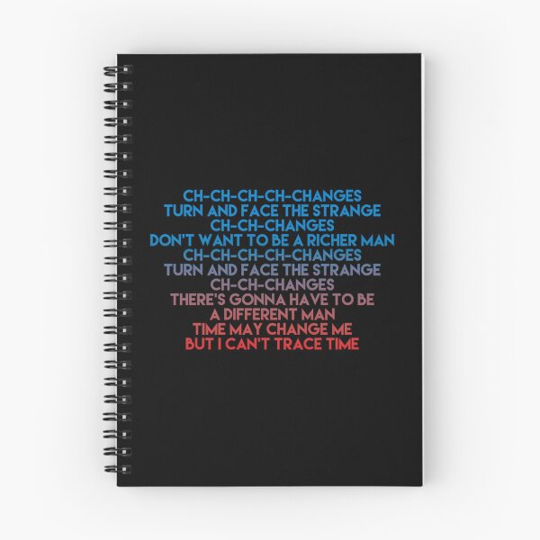 Item preview, Ch Ch Changes Retro Text designed and sold by voeyykhu25.