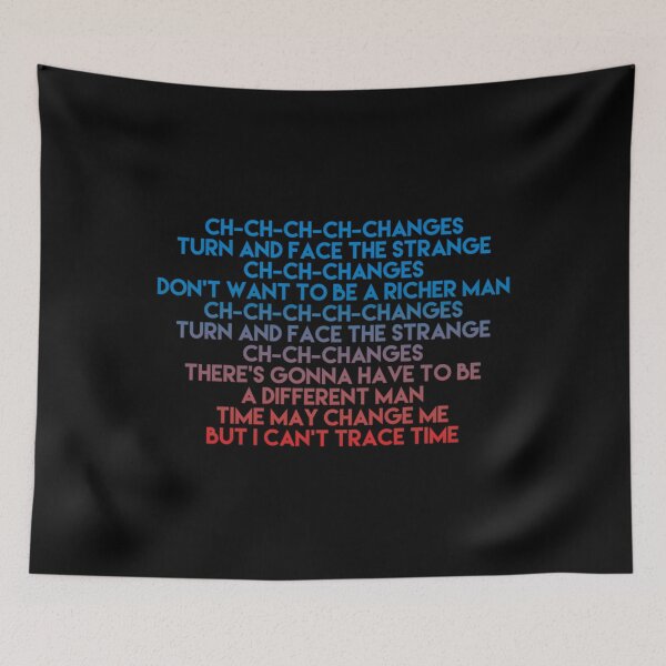 Item preview, Ch Ch Changes Retro Text designed and sold by voeyykhu25.