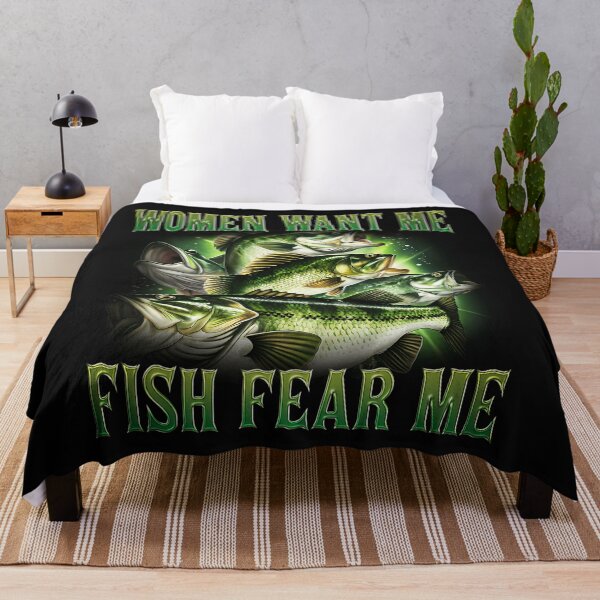 Item preview, Women Want Me Fish Fear Me  Bass Fisher Shirt Meme  Weird  Fisher Tee Bass Lovers Fisher  designed and sold by TDess.