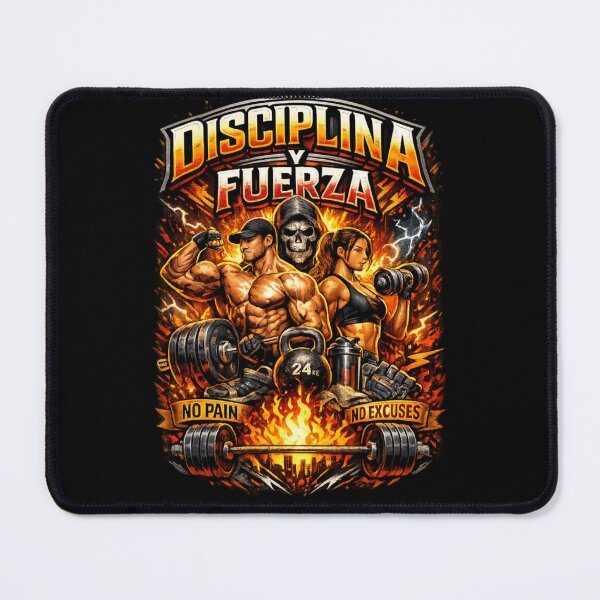 Item preview, Discipline and Strength Gym designed and sold by THE OASIS.