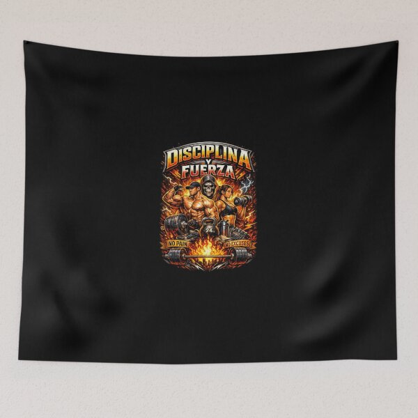 Item preview, Discipline and Strength Gym designed and sold by THE OASIS.