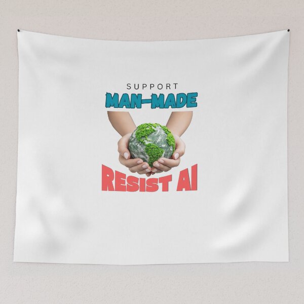 Item preview, Support Man-Made designed and sold by Slum-Alley.