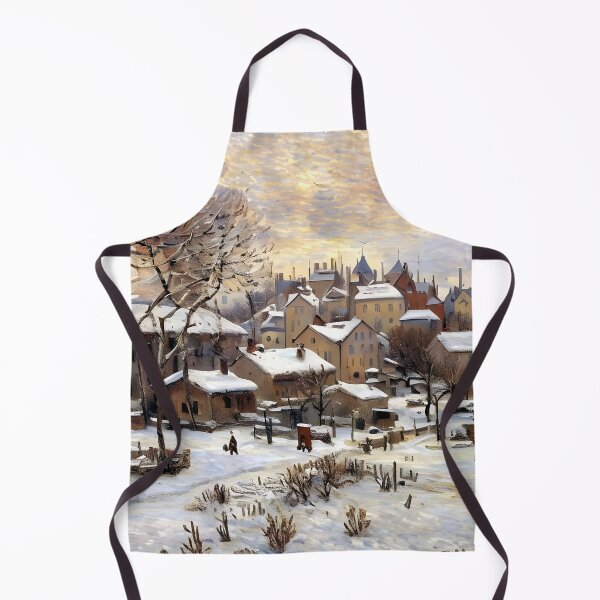 Item preview, Efecto de nieve con puesta de sol - Un paisaje invernal designed and sold by artdesignsnow.