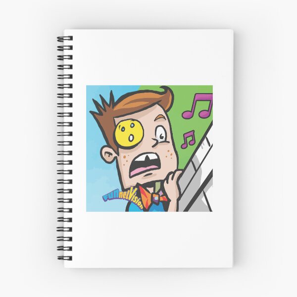Item preview, FUNnel Vision Cartoon Boy Piano Panic designed and sold by dongew.