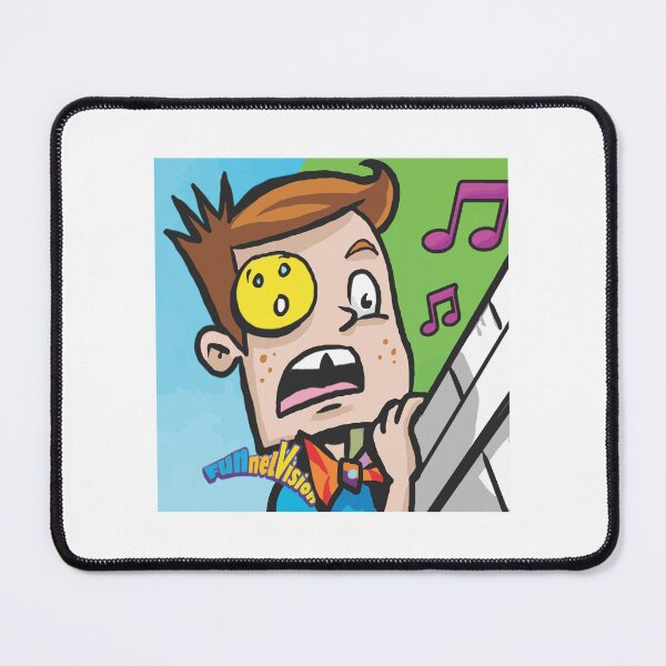 Item preview, FUNnel Vision Cartoon Boy Piano Panic designed and sold by dongew.