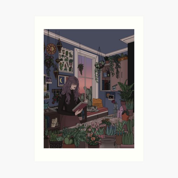Dusk- Redrawn Art Print