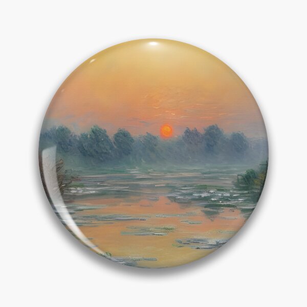Item preview, Sunset on the Seine in Winter - A Captivating Winter Evening designed and sold by artdesignsnow.