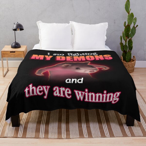Item preview, I'M Fighting My Demons And They Are Winning Word designed and sold by TDess.