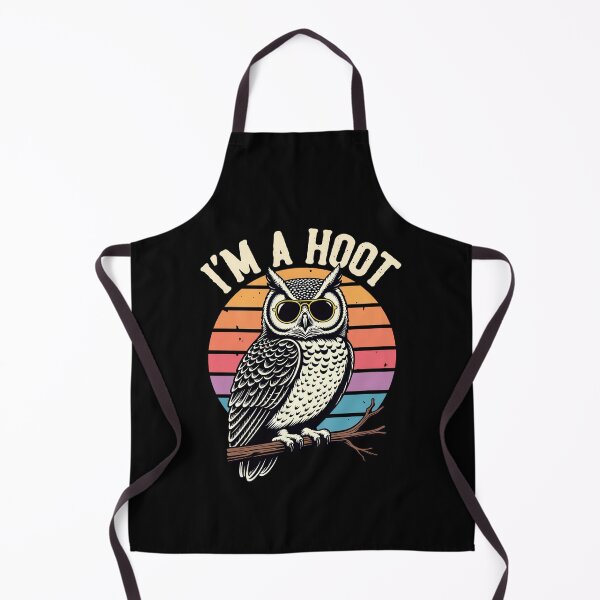Item preview, Iitty animal saying, charming illustration artwork, nature humor design, owl themed graphic,âw m a Hoot Funny Owl Illustration Design designed and sold by vikingstshirts.
