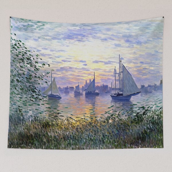 Item preview, Sunset on the Seine - A Serene Evening Scene designed and sold by artdesignsnow.