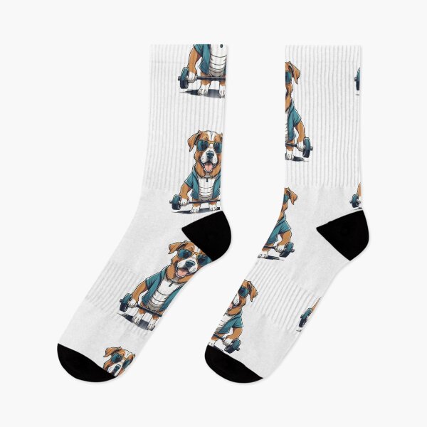 Item preview, Dog at the gym designed and sold by KrisGraphic45.