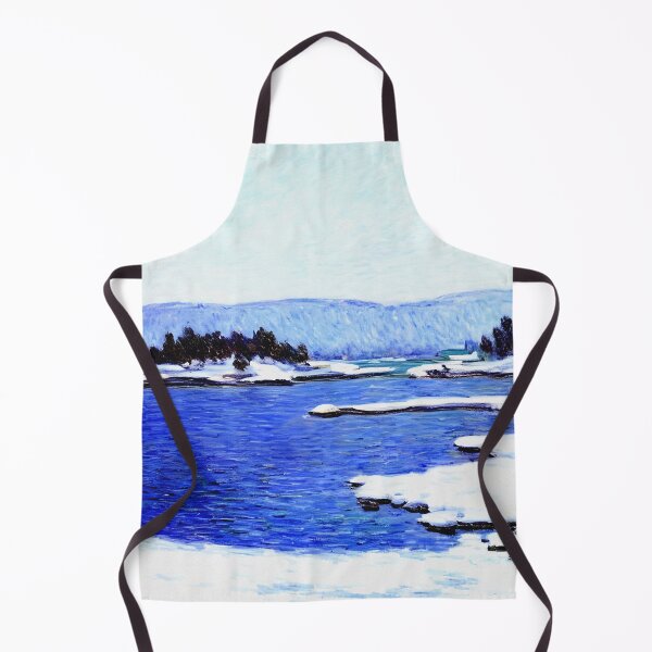 Item preview, The Banks of the Fjord at Christiania - A Tranquil View designed and sold by artdesignsnow.