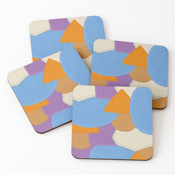 Item preview, Playful Patches  designed and sold by DoodleArtMagic.