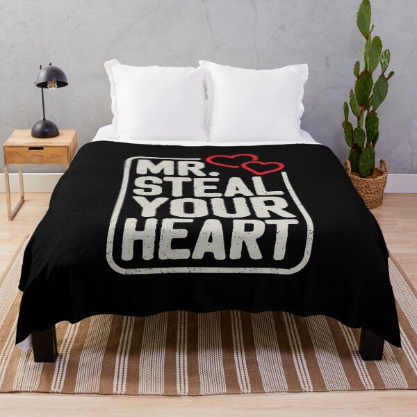 Item preview, Mr Steal Your Heart Romantic Love Design designed and sold by vikingstshirts.