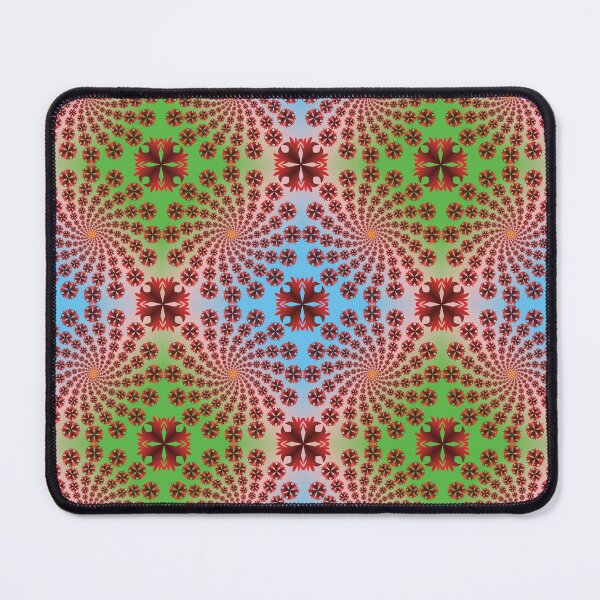 Item preview, Infinite Garden Spiral Fractal Art designed and sold by OIL Pattern Design .