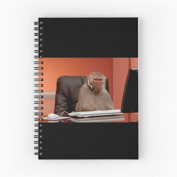 Item preview,  Baboon At Work designed and sold by ashopdz.
