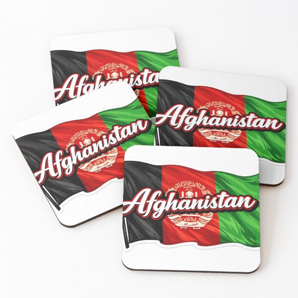 Item preview, Afghanistan Flag Typography – Afghan Pride Waving Flag Design designed and sold by GarnerSupplyCo.