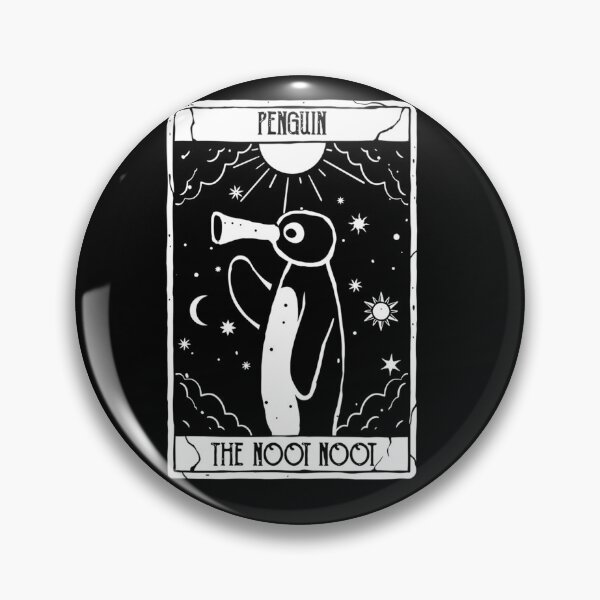 Item preview, Noot Noot Funny Tarot Card Penguin Vintage designed and sold by ashopdz.