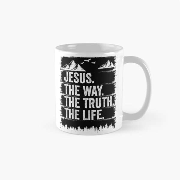 Item preview, Jesus The Way Truth Life Bible Verse Christian Worship designed and sold by cherylcarney.
