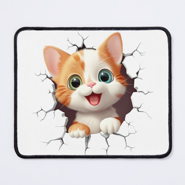 Item preview, A cheerful kitty designed and sold by KrisGraphic45.