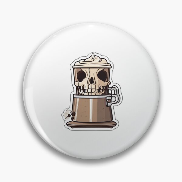 Item preview, Minimalist Coffee Skeleton designed and sold by Daniel-DL.