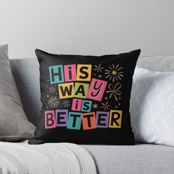 Item preview, His Way is Better Colorful Design for Women Girls Mom designed and sold by michealhunttt.
