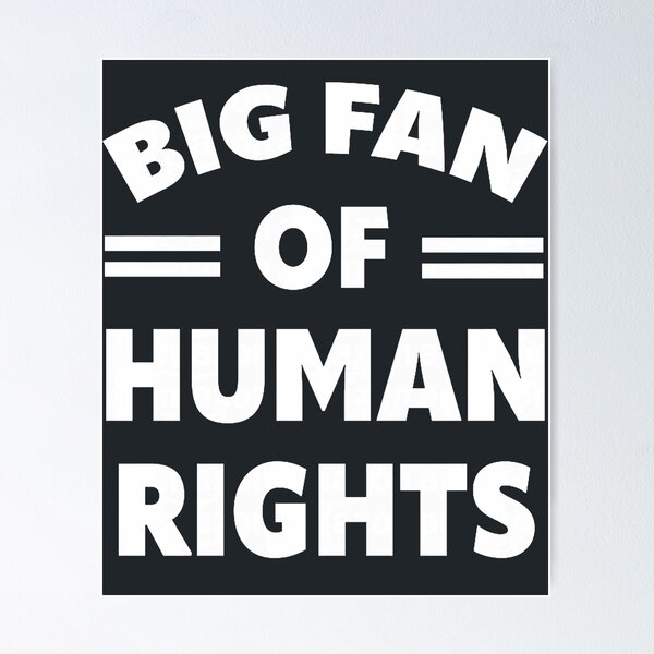 Item preview, Big Fan of Human Rights Equality Social Justice designed and sold by horacehughes.