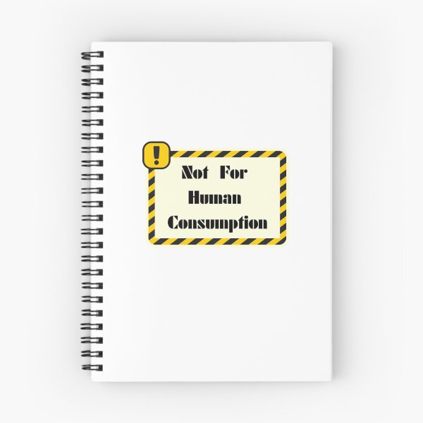 Item preview, Not For Human Consumption - Biohacking Science Sticker designed and sold by Stickers For Hackers.